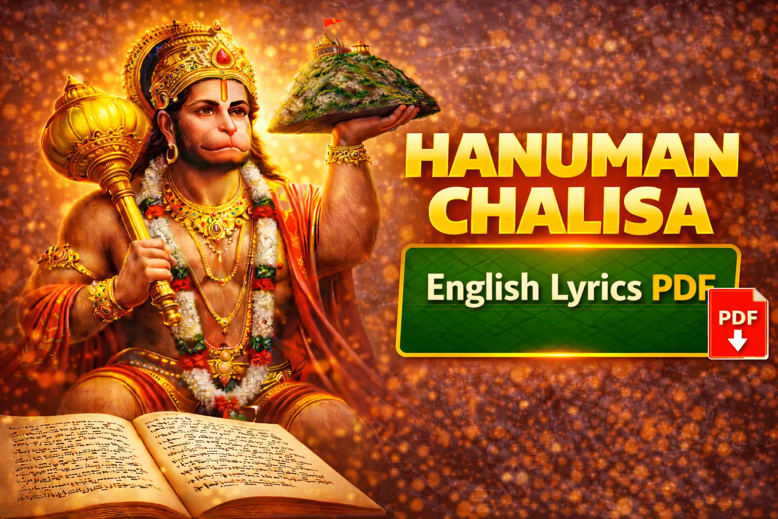 Hanuman chalisa Lyrics Pdf Download