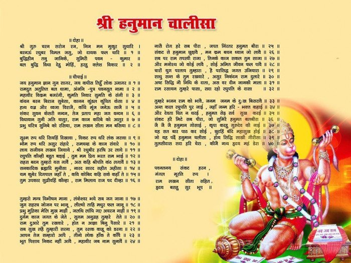 Hanuman Chalisa hd Photo