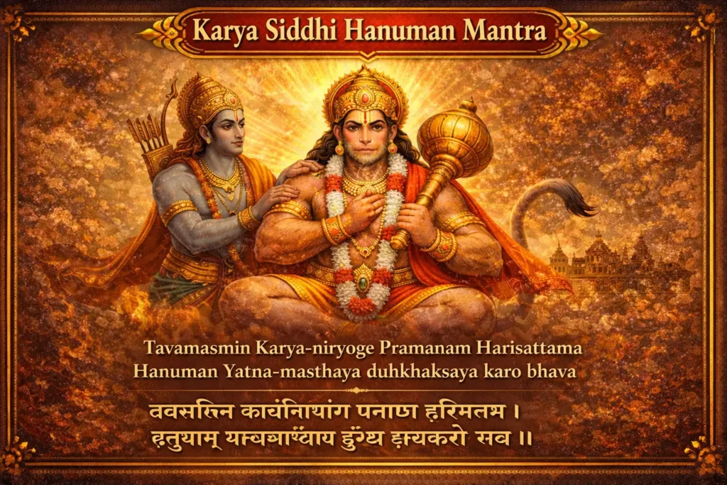 9 Powerful Hanuman Mantras to overcome Challenges 7 Karya Siddhi Hanuman Mantra