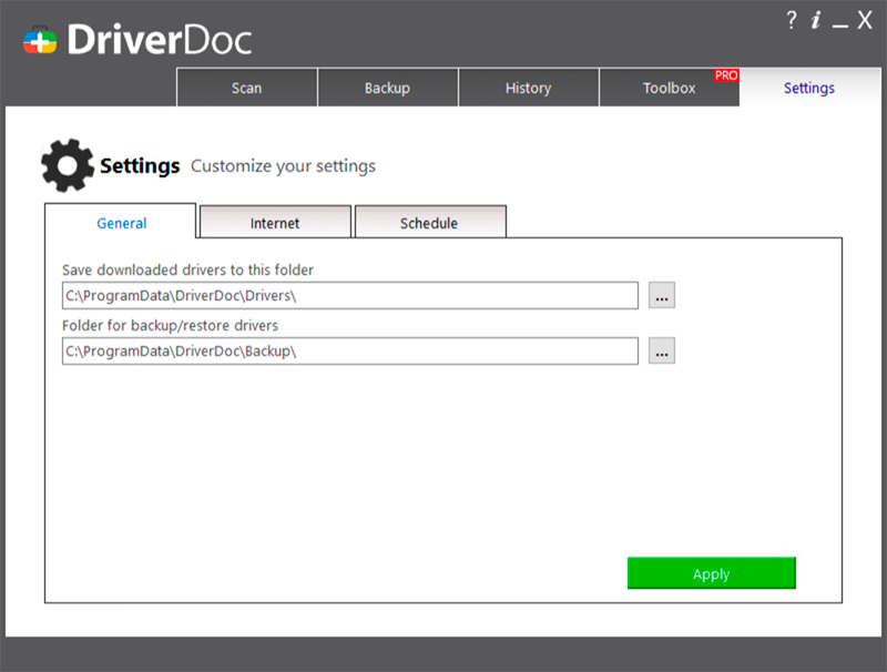 Driver doc updating