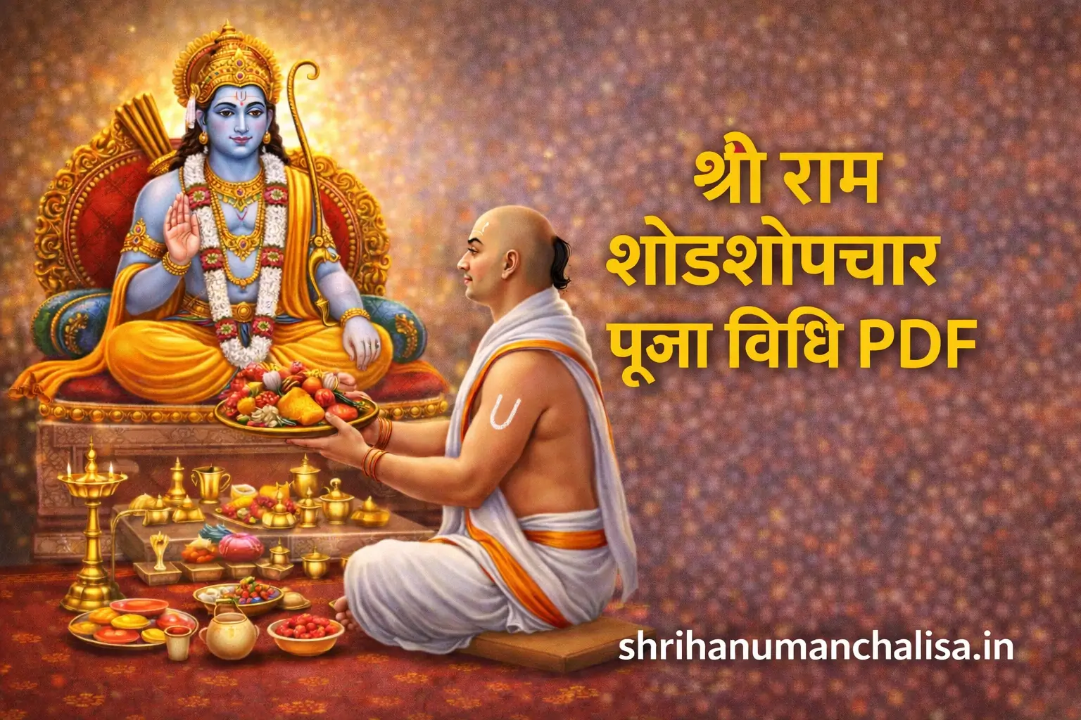 shri ram shodshopachar puja vidhi